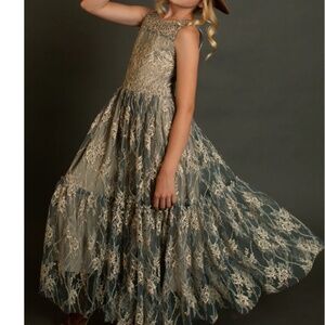 NWT Joyfolie Collette Dress in Barely Blue Sz 7